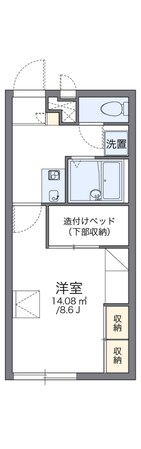 土師ノ里駅 徒歩19分 2階の物件間取画像